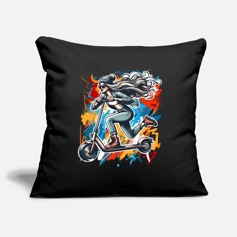 Kick Scooters E-Scooters E-Scooters Sofa pillowcase 17,3'' x 17,3'' (45 x 45 cm)