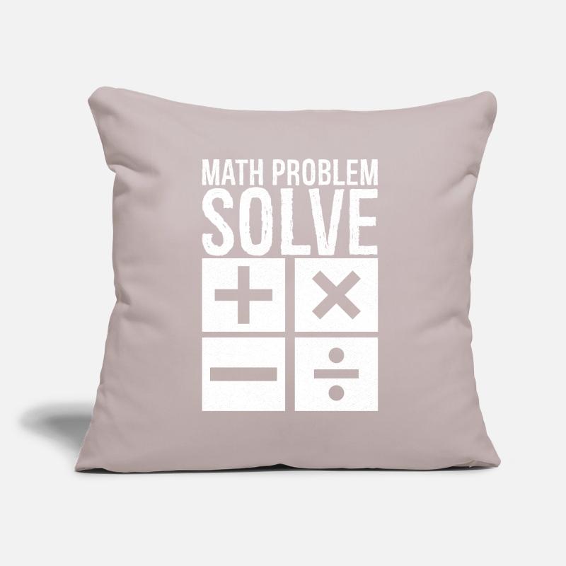 math problem solve Sofa pillowcase 17,3'' x 17,3'' (45 x 45 cm)