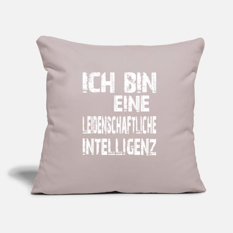 AI saying a passionate intelligence Sofa pillowcase 17,3'' x 17,3'' (45 x 45 cm)