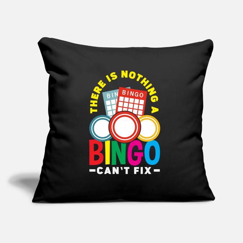 Bingo Can Fix Everything Fun Sofa pillowcase 17,3'' x 17,3'' (45 x 45 cm)
