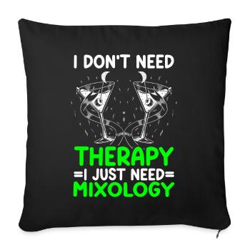 Mixologist, Bartender, Bartender, Mixology - Sofa pillowcase 17,3'' x 17,3'' (45 x 45 cm) - black - Front