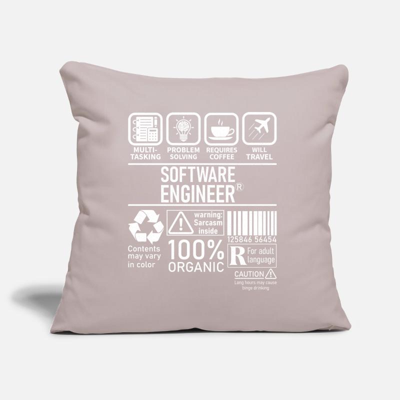 Software Engineer multi tasking problem solving Sofakissenbezug 45 x 45 cm