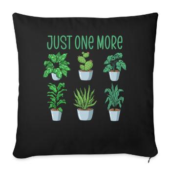 Planter - Housse de coussin décorative 45 x 45 cm - noir - Devant