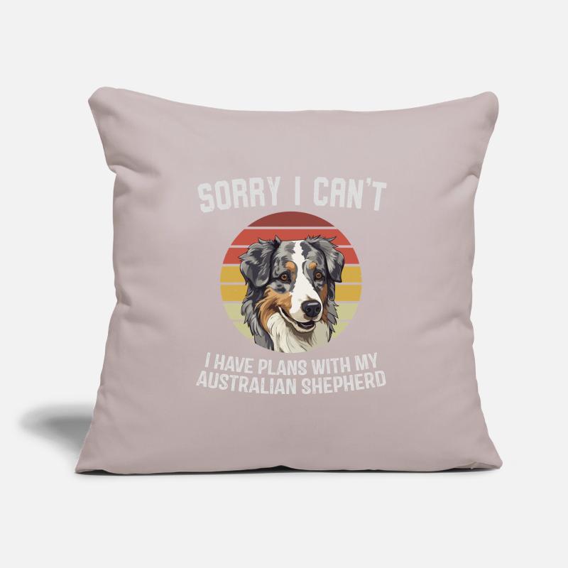Sorry I Can't Aussie Shepherd Design Sofa pillowcase 17,3'' x 17,3'' (45 x 45 cm)