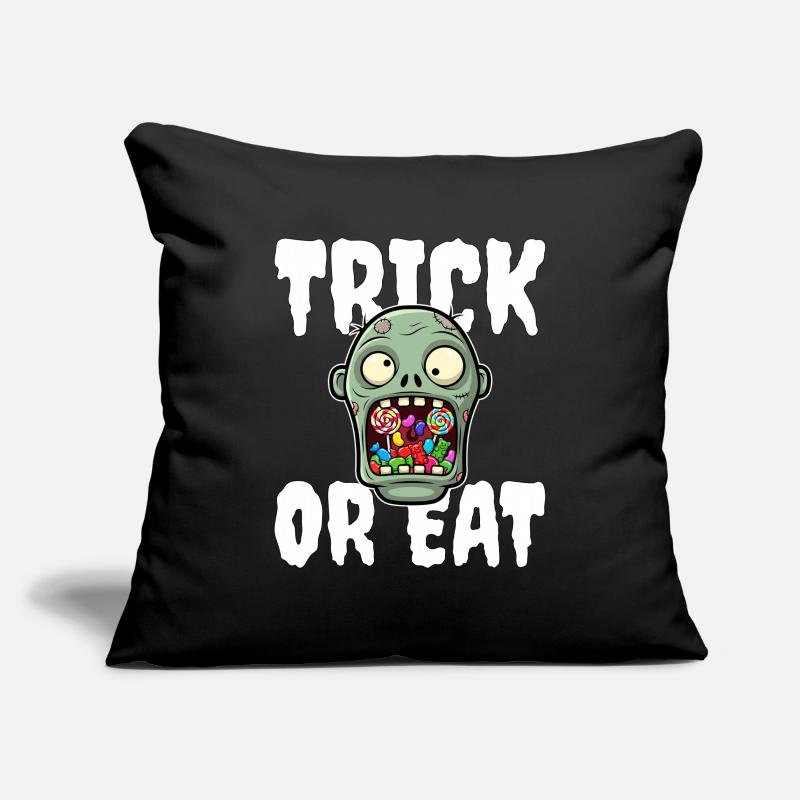 SÜSSES ODER ESSEN - ZOMBIE HALLOWEEN Sofakissenbezug 45 x 45 cm