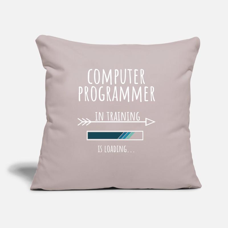Gift Profession Training Computer Programmer Sofa pillowcase 17,3'' x 17,3'' (45 x 45 cm)