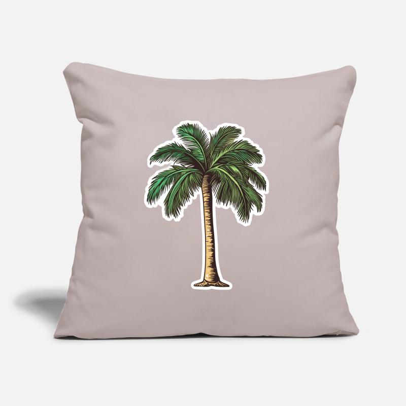 Palm tree Sofa pillowcase 17,3'' x 17,3'' (45 x 45 cm)