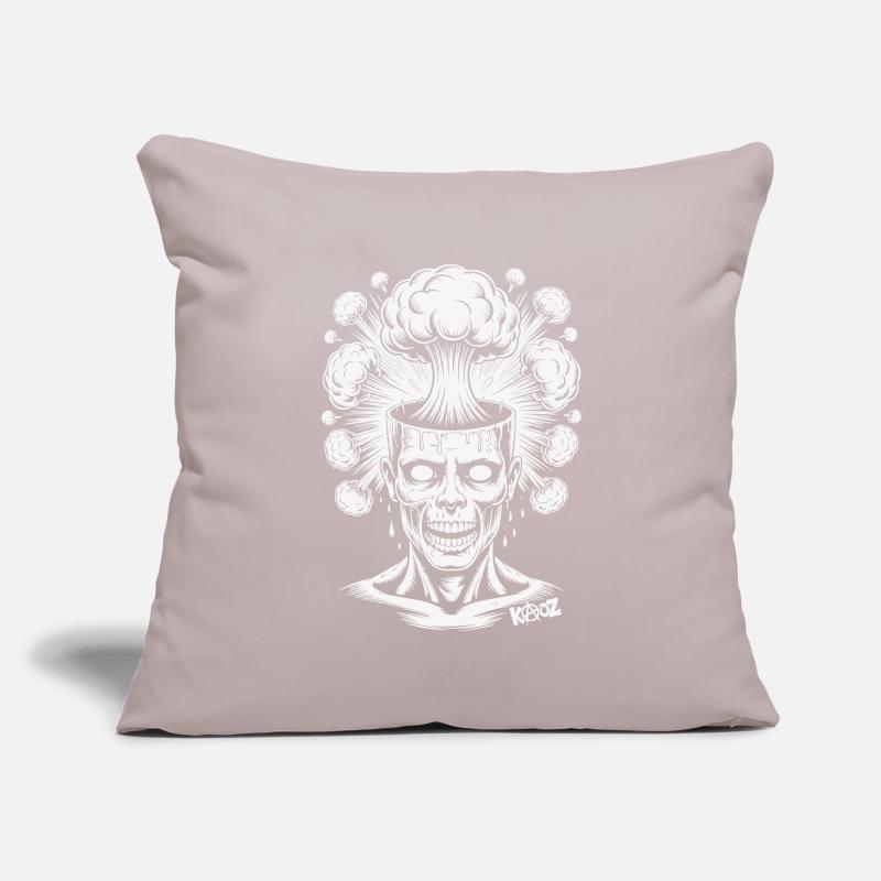 Creative explosion and comic illustration Sofa pillowcase 17,3'' x 17,3'' (45 x 45 cm)