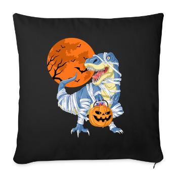 Halloween Dinosaur Costume Design - Sofa pillowcase 17,3'' x 17,3'' (45 x 45 cm) - black - Front