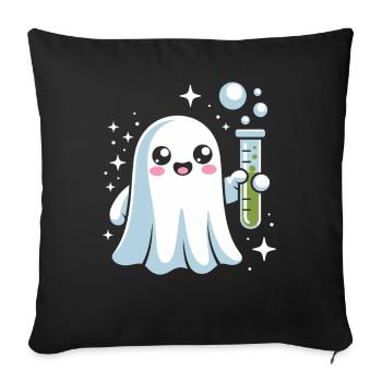 Chemist Halloween Costume Chemistry Chemistry Teacher - Sofa pillowcase 17,3'' x 17,3'' (45 x 45 cm) - black - Front