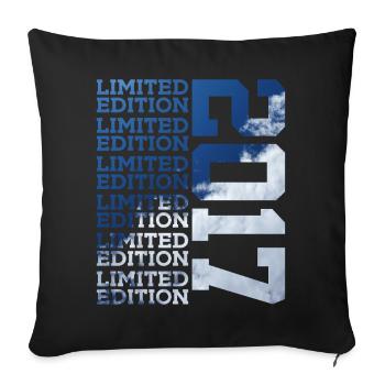 9 ANS ÉDITION LIMITÉE 2017 9E ANNIVERSAIRE - Housse de coussin décorative 45 x 45 cm - noir - Devant