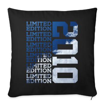 16 ANS ÉDITION LIMITÉE 2010 16E ANNIVERSAIRE - Housse de coussin décorative 45 x 45 cm - noir - Devant