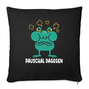 Funny Sayings Fun Outfits Irony Sarcasm - Sofa pillowcase 17,3'' x 17,3'' (45 x 45 cm) - black - Front