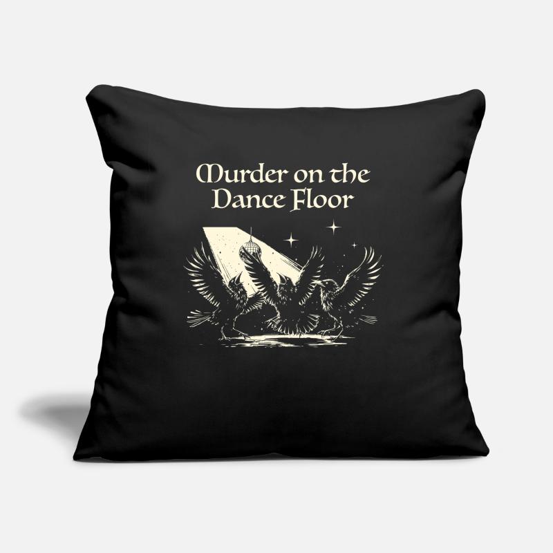 Murder on the Dance Floor Crows Sofa pillowcase 17,3'' x 17,3'' (45 x 45 cm)