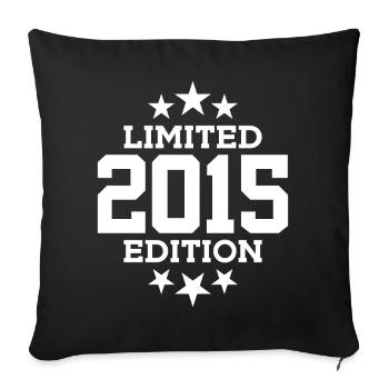 ÉDITION LIMITÉE 2015 11E ANNIVERSAIRE - Housse de coussin décorative 45 x 45 cm - noir - Devant