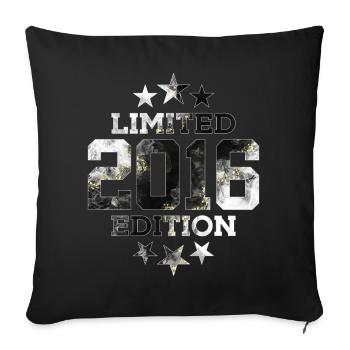 ÉDITION LIMITÉE 2016 10E ANNIVERSAIRE - Housse de coussin décorative 45 x 45 cm - noir - Devant