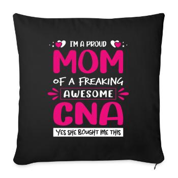 Funny Nurse Gifts Nursing Outfits - Sofa pillowcase 17,3'' x 17,3'' (45 x 45 cm) - black - Front