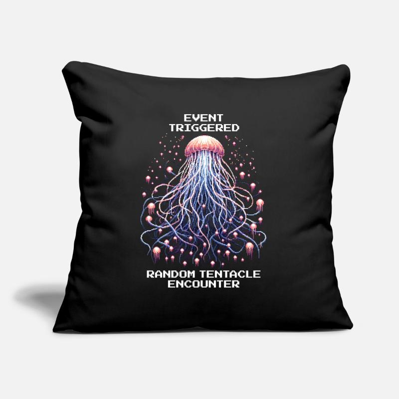 Event Triggered: Random Tentacles | Jellyfish Sofa pillowcase 17,3'' x 17,3'' (45 x 45 cm)