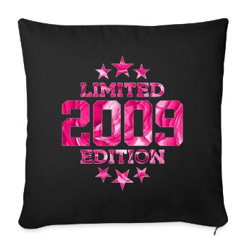 ÉDITION LIMITÉE 2009 17E ANNIVERSAIRE - Housse de coussin décorative 45 x 45 cm - noir - Devant