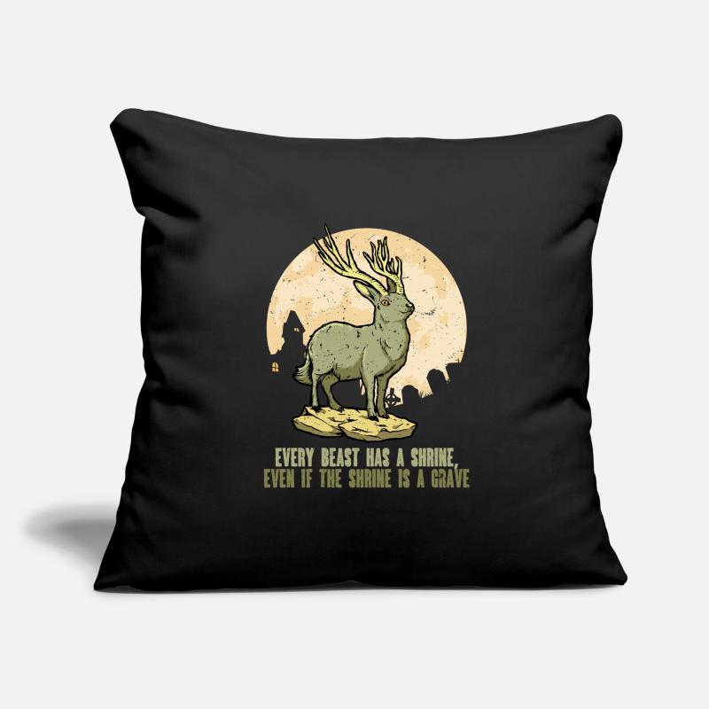 Jackalope Creature mitologiche Copricuscino per divano, 45 x 45 cm