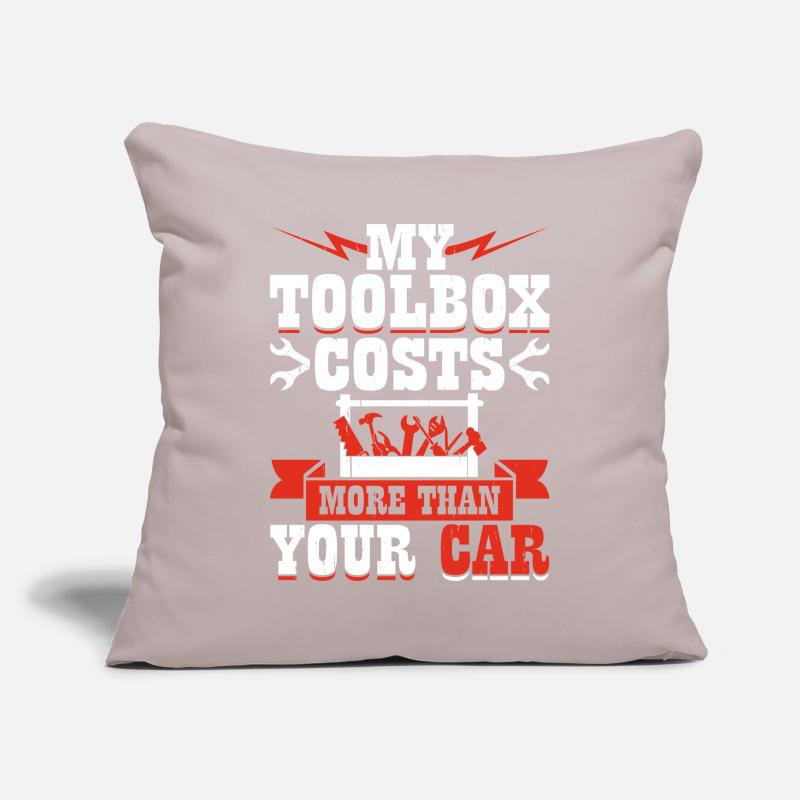 Mechanic Mechatronics Technician Screwdriver Gift Sofa pillowcase 17,3'' x 17,3'' (45 x 45 cm)
