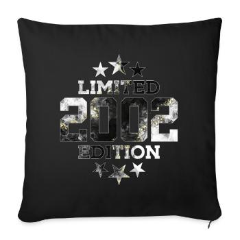 ÉDITION LIMITÉE 2002 24E ANNIVERSAIRE - Housse de coussin décorative 45 x 45 cm - noir - Devant