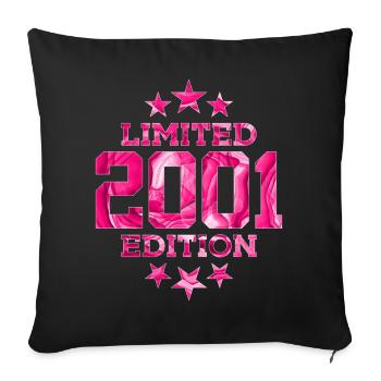 ÉDITION LIMITÉE 2001 25E ANNIVERSAIRE - Housse de coussin décorative 45 x 45 cm - noir - Devant