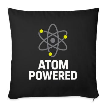 Proud - Sofa pillowcase 17,3'' x 17,3'' (45 x 45 cm) - black - Front