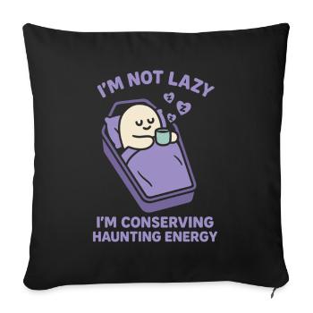 Creepy Sweet Pastel Goth Kawaii Halloween Cute - Sofa pillowcase 17,3'' x 17,3'' (45 x 45 cm) - black - Front