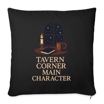 Booktok Fantasy Bookish Humour Cadeau pour - Housse de coussin décorative 45 x 45 cm - noir - Devant
