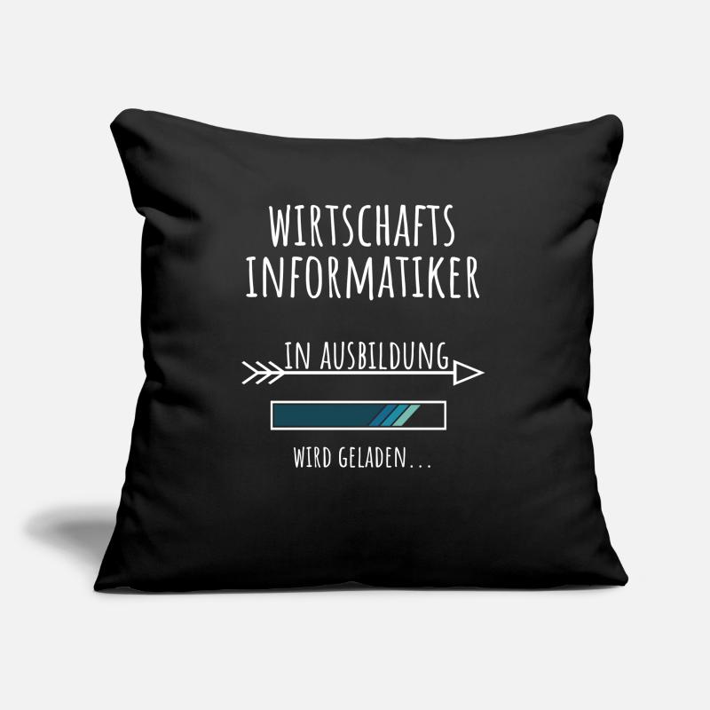 Business Informatics Studies Profession Education Sofa pillowcase 17,3'' x 17,3'' (45 x 45 cm)