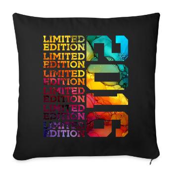ÉDITION LIMITÉE 2016 10 ANS 10E ANNIVERSAIRE - Housse de coussin décorative 45 x 45 cm - noir - Devant