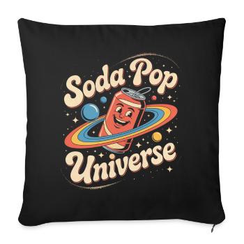 Retro Limo - Sofa pillowcase 17,3'' x 17,3'' (45 x 45 cm) - black - Front