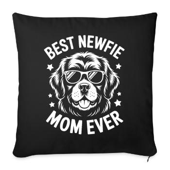 Newfoundland Saying Funny Newfoundland Gift - Sofa pillowcase 17,3'' x 17,3'' (45 x 45 cm) - black - Front