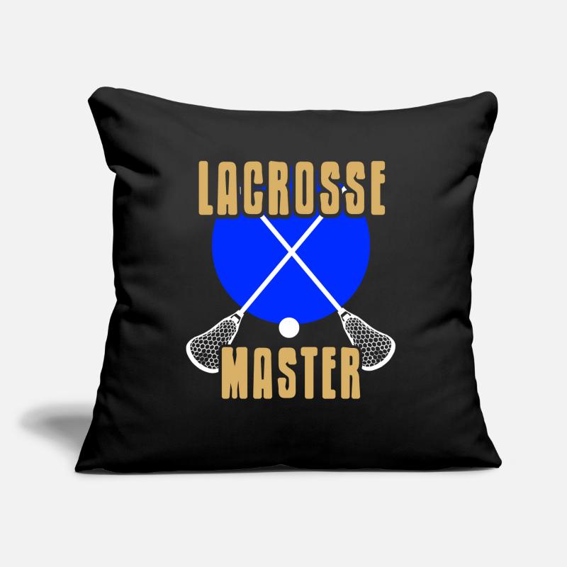 Lacrosse Master Crossed Sticks Pro Level Pride Sofakissenbezug 45 x 45 cm