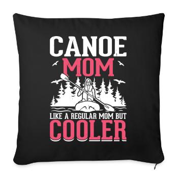 Kayak Kayaker Gifts Water Sports Outfits - Sofa pillowcase 17,3'' x 17,3'' (45 x 45 cm) - black - Front