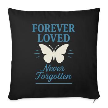 Suicide Loss Remembrance Walk Suicide - Sofa pillowcase 17,3'' x 17,3'' (45 x 45 cm) - black - Front