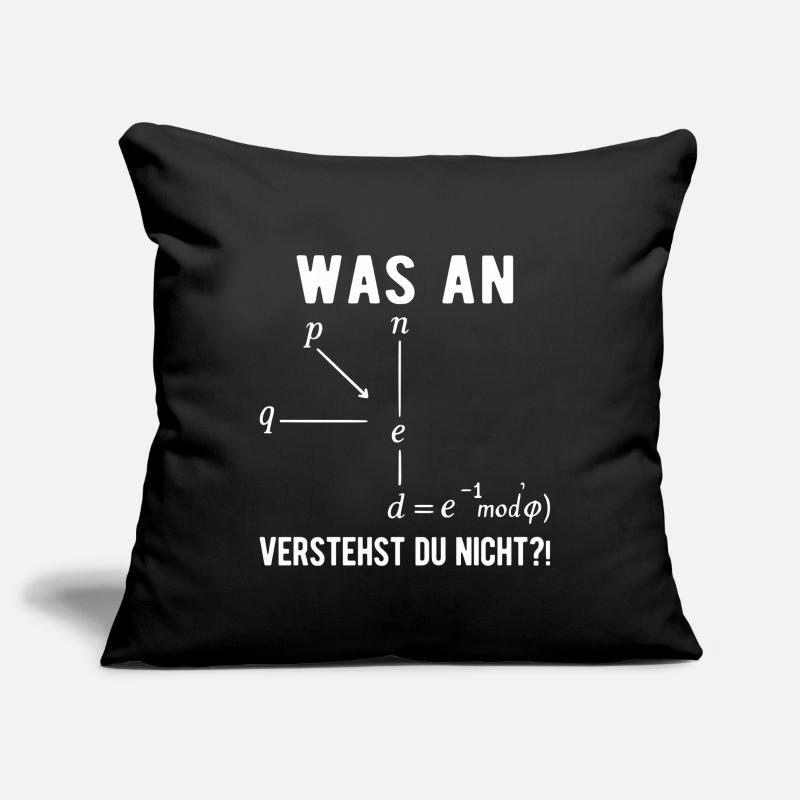 Computer Scientist Programmer Computer Nerd Saying Sofa pillowcase 17,3'' x 17,3'' (45 x 45 cm)