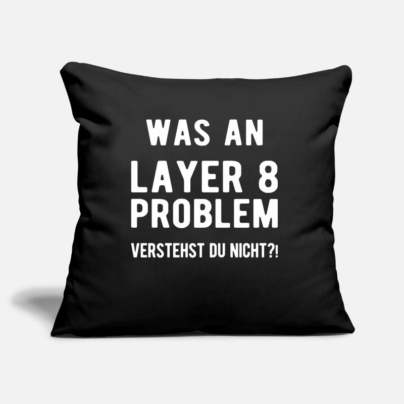 Computer Science Admin Developer Computer Scientist Coder Sofa pillowcase 17,3'' x 17,3'' (45 x 45 cm)