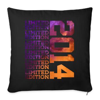 12 ANS ÉDITION LIMITÉE 2014 12E ANNIVERSAIRE - Housse de coussin décorative 45 x 45 cm - noir - Devant