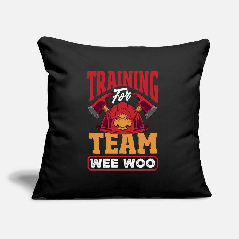 Wee Woo Squad Fire Tiny Feuerwehrmann Sofakissenbezug 45 x 45 cm