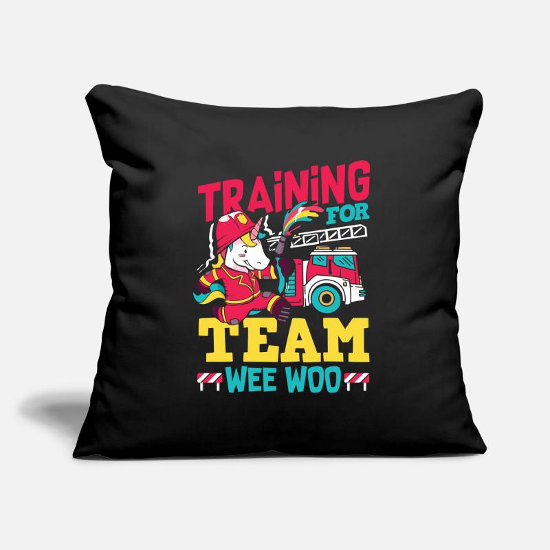 Wee Woo Squad Fire Tiny Firefighter Sofa pillowcase 17,3'' x 17,3'' (45 x 45 cm)