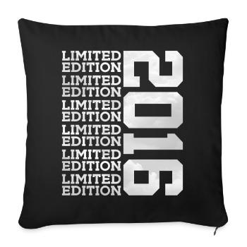 ÉDITION LIMITÉE 2016 10 ANS 10E ANNIVERSAIRE - Housse de coussin décorative 45 x 45 cm - noir - Devant