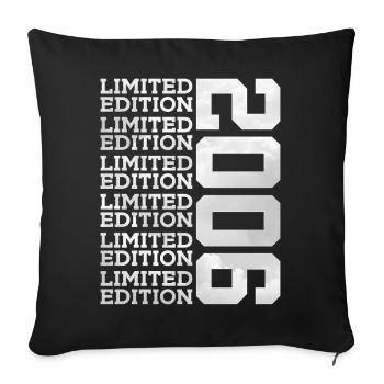 ÉDITION LIMITÉE 2006 20 ANS 20E ANNIVERSAIRE - Housse de coussin décorative 45 x 45 cm - noir - Devant