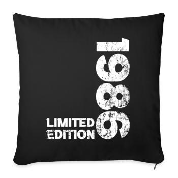 1986 Birthday Born In 1986 Birthday Gift - Sofa pillowcase 17,3'' x 17,3'' (45 x 45 cm) - black - Front