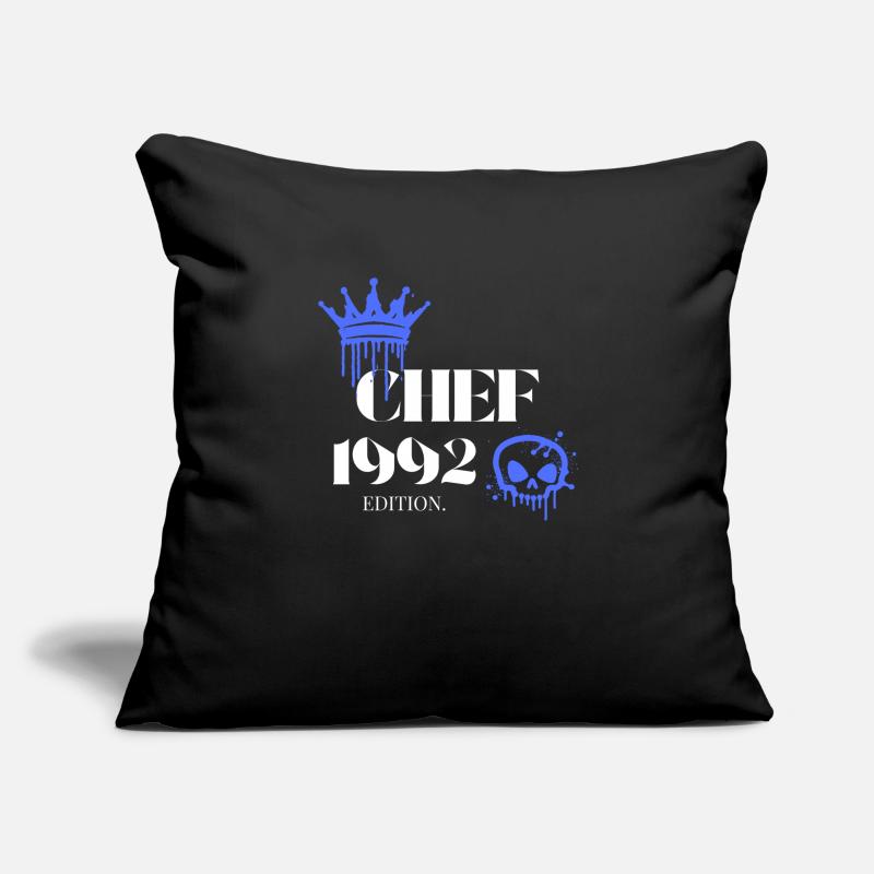 Édition Chef 1992 33e anniversaire Déclaration Housse de coussin décorative 45 x 45 cm