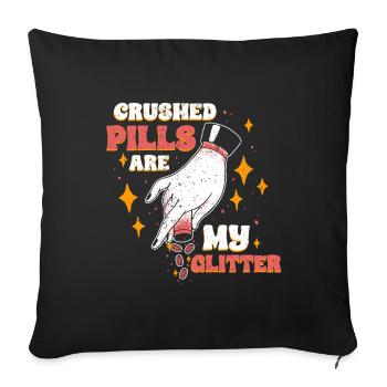 Medical Assistant MFA - Sofa pillowcase 17,3'' x 17,3'' (45 x 45 cm) - black - Front