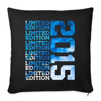 ÉDITION LIMITÉE 2015 11 ANS 11E ANNIVERSAIRE - Housse de coussin décorative 45 x 45 cm - noir - Devant
