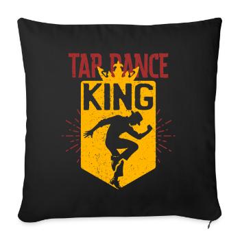 Tap Dance, Tap Dancer, Tap Dancer, Stepper - Sofa pillowcase 17,3'' x 17,3'' (45 x 45 cm) - black - Front