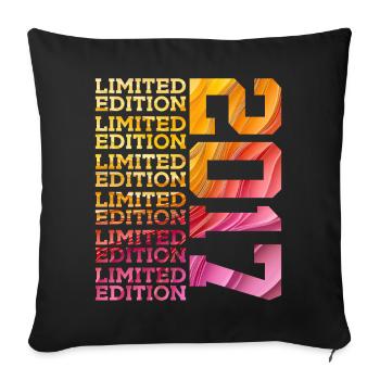 ÉDITION LIMITÉE 2017 9 ANS 9E ANNIVERSAIRE - Housse de coussin décorative 45 x 45 cm - noir - Devant